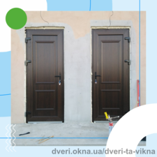 Наши работы: монтаж  входных металлопластиковых дверей &mdash; 